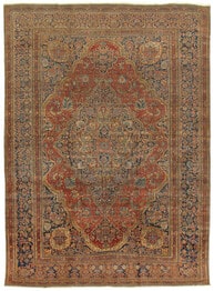 Pasargad Kashan Kashan 023455 Rust